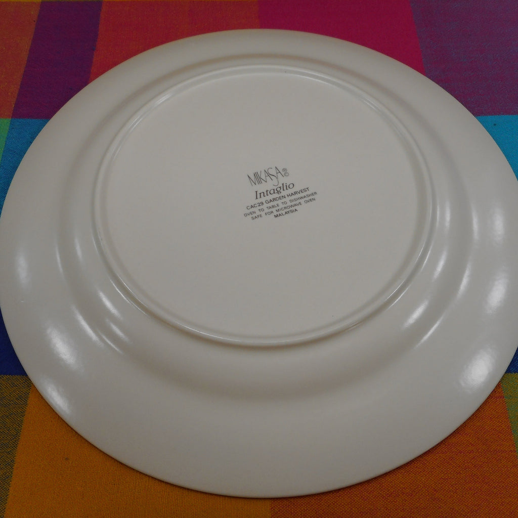 Mikasa Intaglio Garden Harvest 12 3 4 Chop Plate Platter Cac29