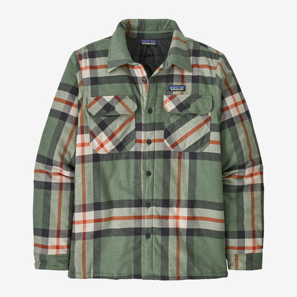 patagonia reversible flannel jacket