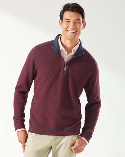 tommy bahama reversible sweatshirt