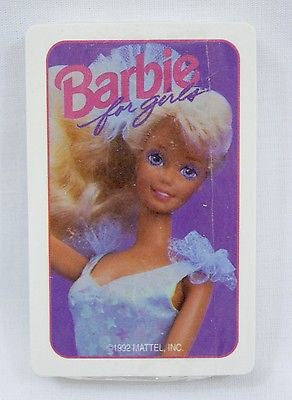 barbie playing cards