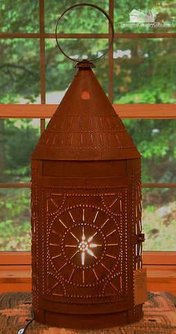 Rustic Tinners Lantern Tin Lantern