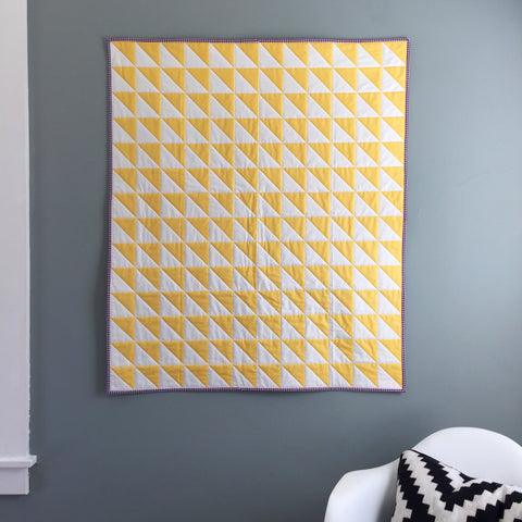 Whole-Cloth Quilt by Salty Oat