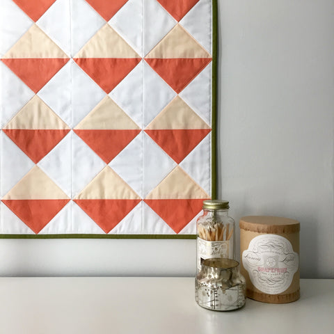Hourglass Wall Quilt by Salty Oat