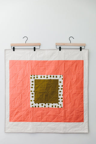 Framed Baby Quilt by Salty Oat
