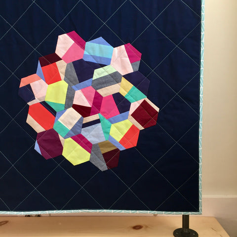 Hexagon Quilt Detail