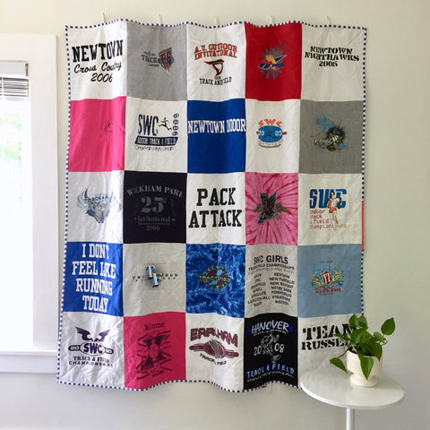 T-shirt Quilt by Salty Oat