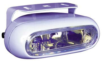 E582 2w Anderson Marine Docking Lights, Low Profile Slim Oval Docking Kit (pair)
