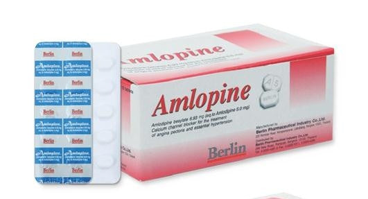 ยา amlodipine 5 mg ราคา tablet