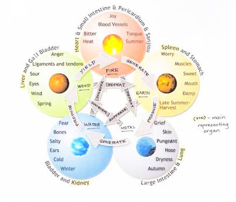 Chinese 5 element theory