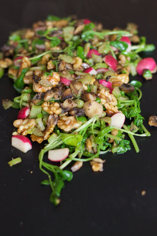 Wilted Watercress Salad for Late Summer