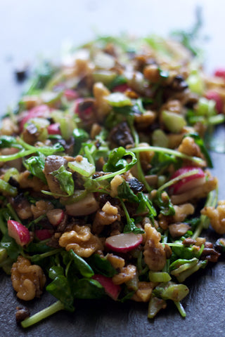 Late summer warm salad