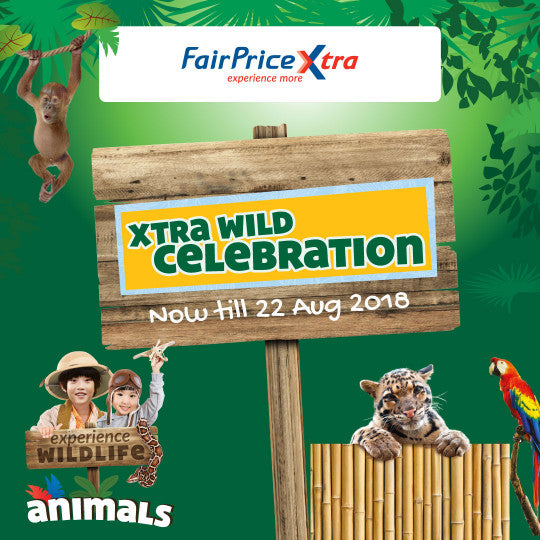 Owl Readers Club x FairPrice Xtra Wild Celebration - Free Animals Cards Giveaway!