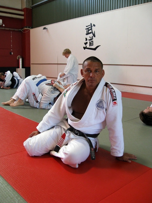 Master Sergio Souza Bolao wears Isami BJJ Gi