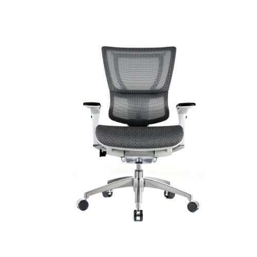 Eurotech Ergonomic Mesh Office Chair In White White Eofficedirect