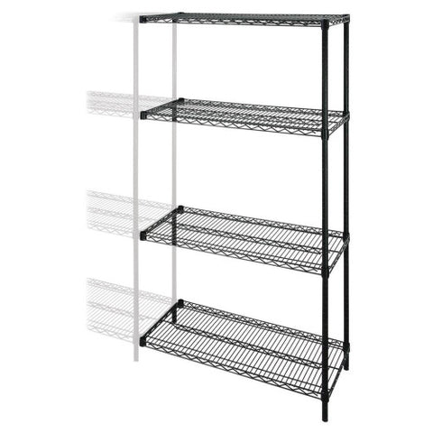 Lorell Industrial Wire Shelving Add-On-Unit ; UPC: 035255691376