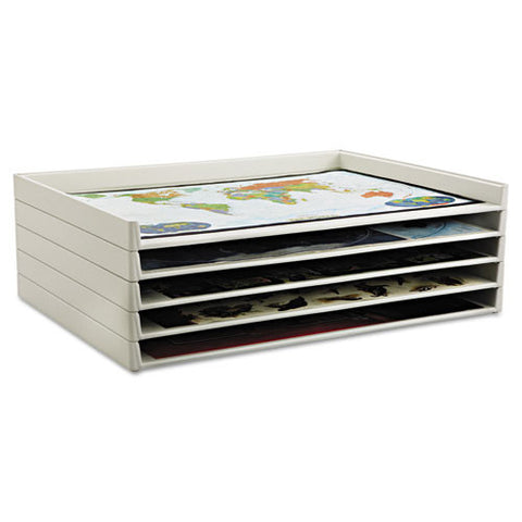 Safco Giant Stack Tray SAF4899, White (UPC:073555489903)