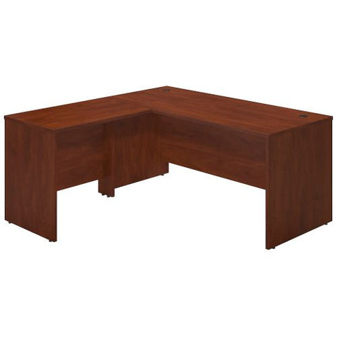 Bush Business Furniture Series C Elite 66W x 30D Desk Shell with 36W Return in Hansen Cherry ; UPC:042976016739 ; Image 1