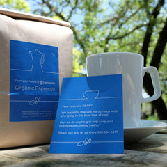 Coffee makes great gifts for clients, investors, and friends