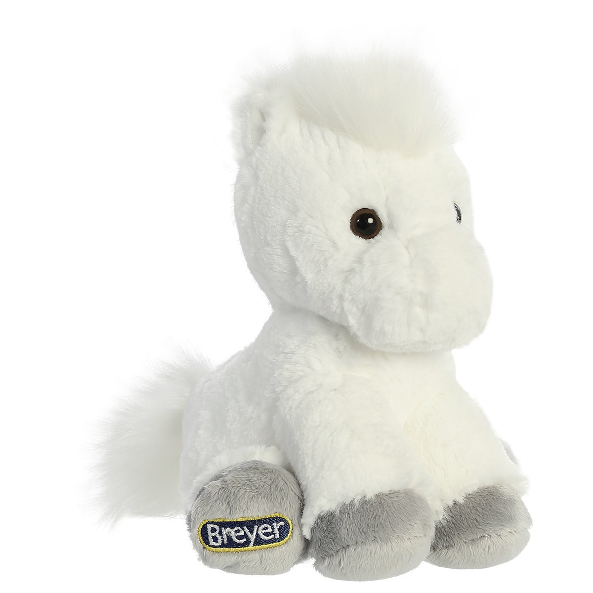 white horse soft toy