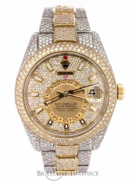 bust down sky dweller rolex