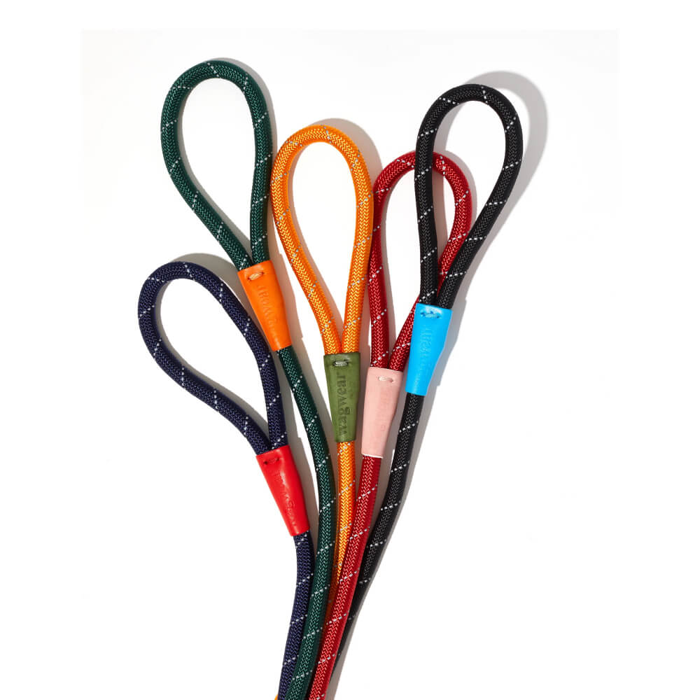 Wagwear Colour-Block Rope Leash