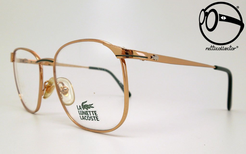 lacoste gold frame glasses