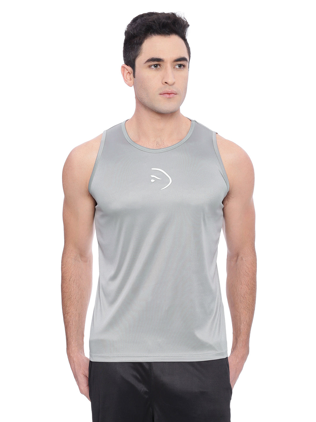 Piranha Grey Sleeveless Vest