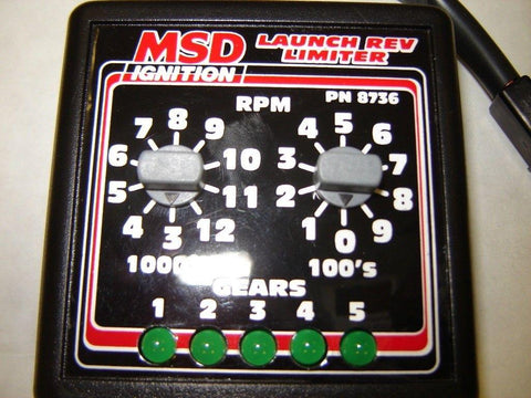 MSD Ignition 8736 Ignition Launch Rev limiter selector Car Racing�up to 5 gears!