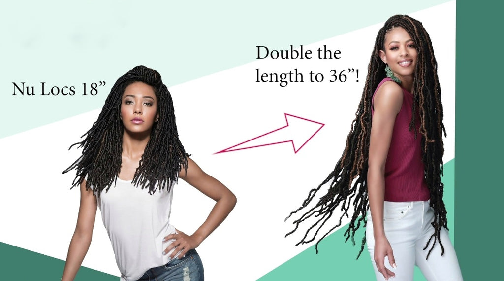 Easy DIY Hair Tutorial: How to get really long faux locs