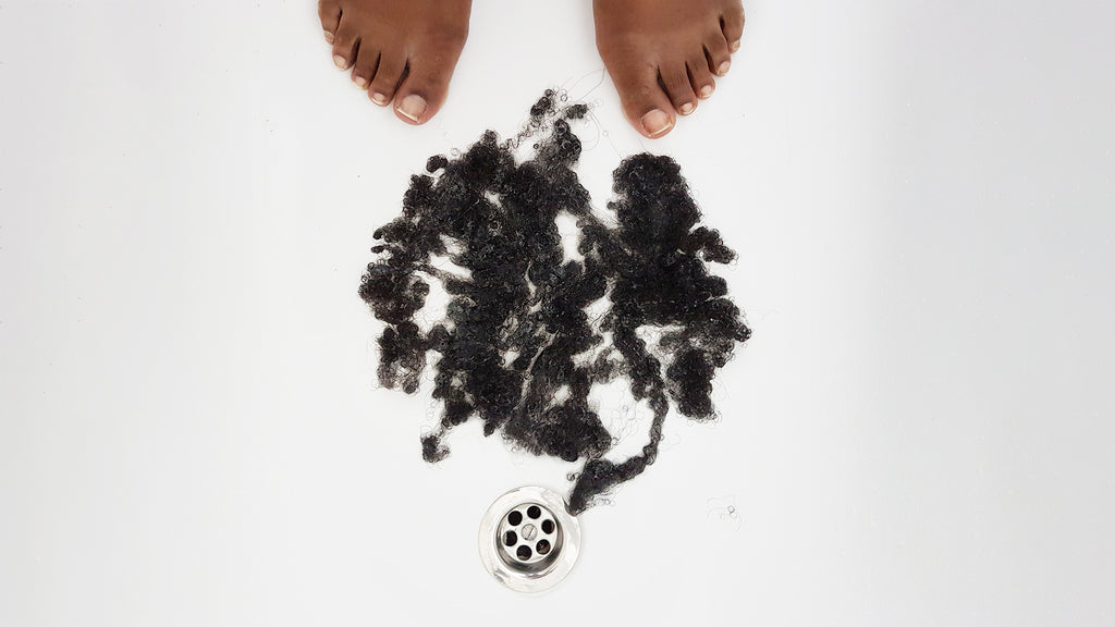 Sudden Hair Loss - When you leave half your hair in the bath tub