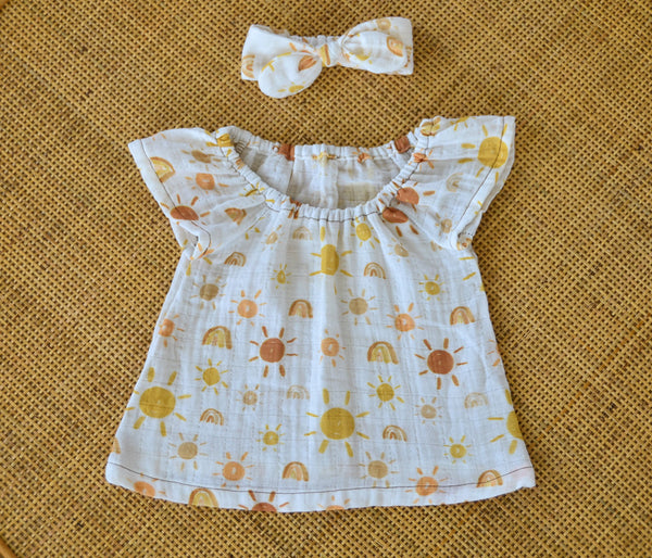 ☼ Mr Golden Sun ☼ Peasant Top