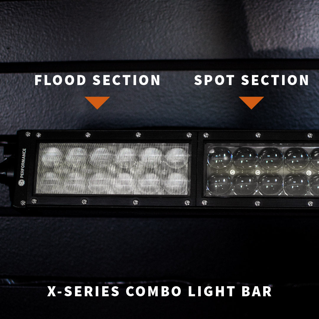 X-Series Light Bar Flood and Spot