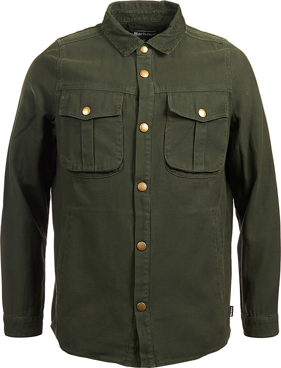 barbour deck overshirt