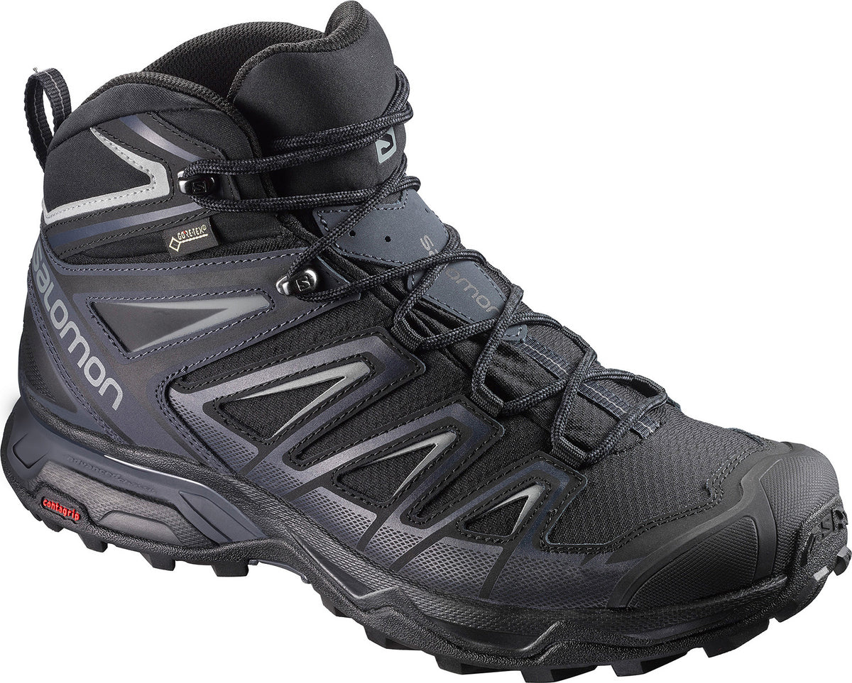 salomon black shoes