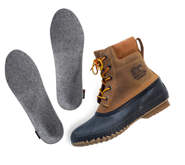 Boots and Premium Wool Custom Insoles