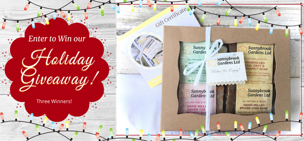 Enter to win our Holiday Giveaway!