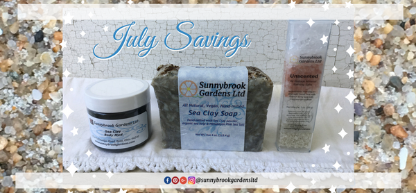 Relax and escape from the heat with our July Monthly Promotion Box!