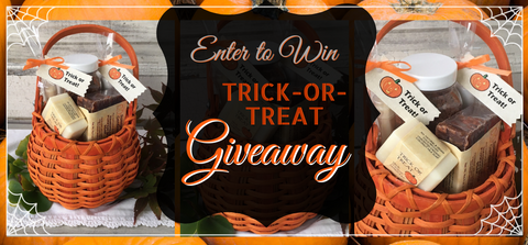 Enter to win our Halloween Trick or Treat Basket Giveaway!