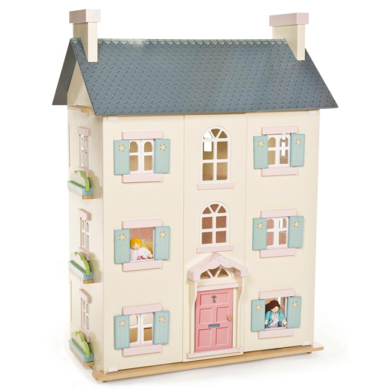 wooden doll house people