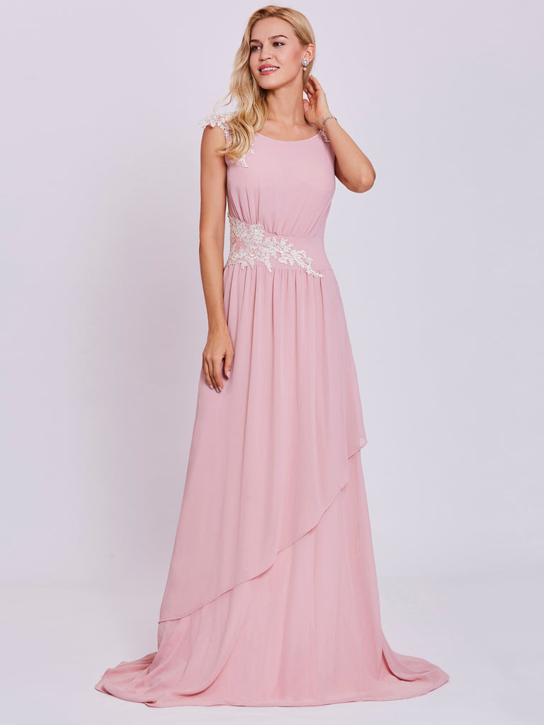 pretty pink prom dresses