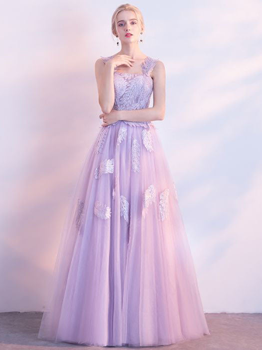 lilac long prom dresses