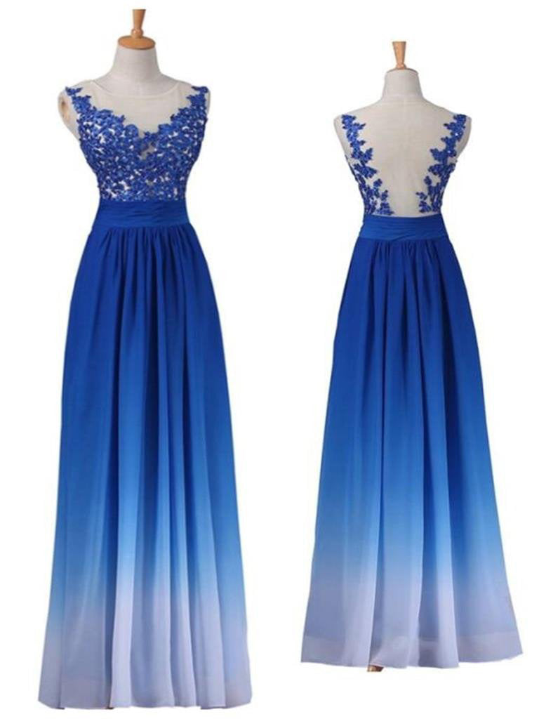 blue off the shoulder dress prom