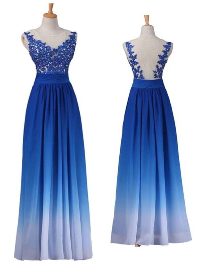 royal blue off the shoulder long dress