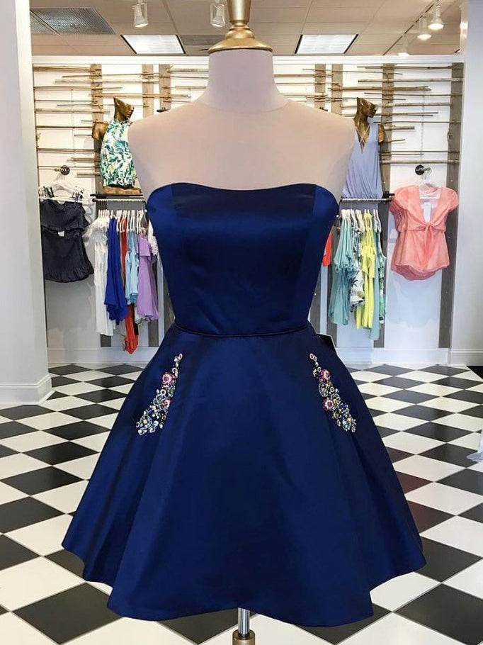 pretty royal blue dresses