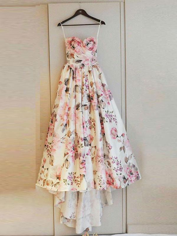 cheap floral prom dresses