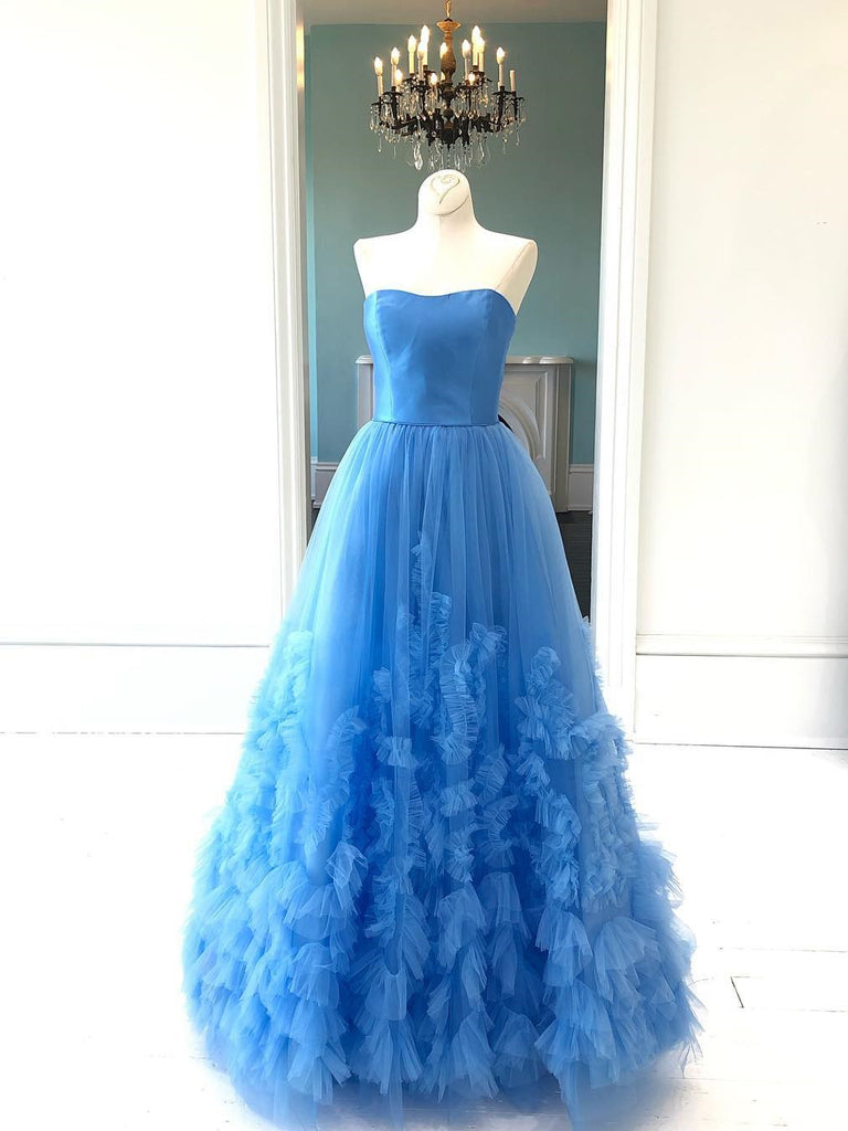 blue dress simple