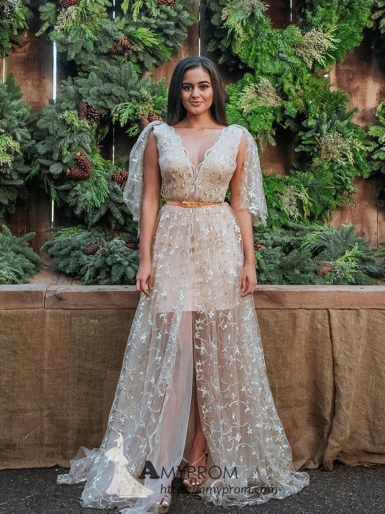 bohemian formal gown