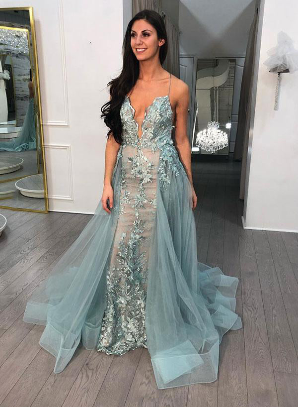 trumpet mermaid formal dress