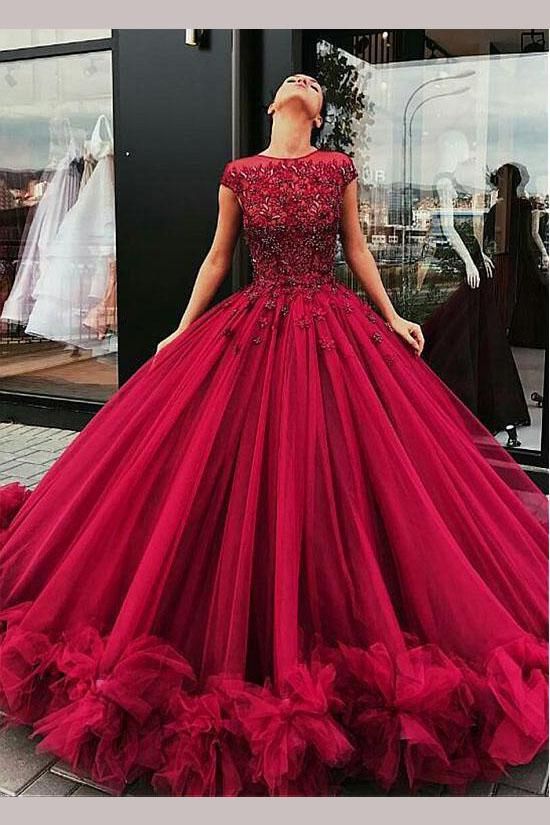 chic ball gowns