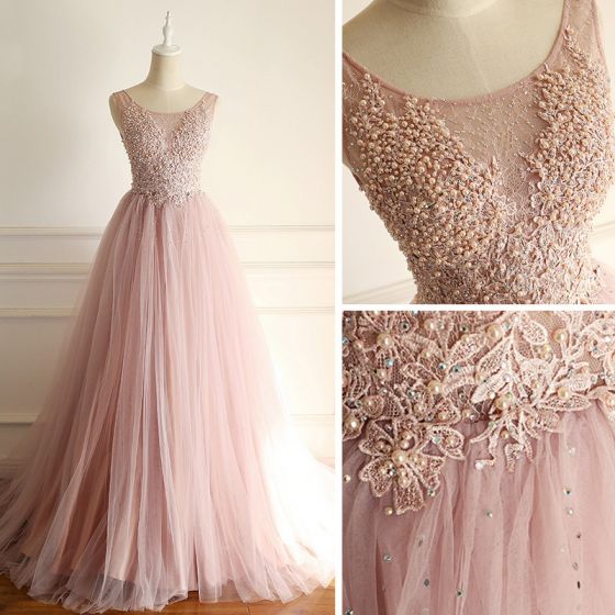 blush formal dresses